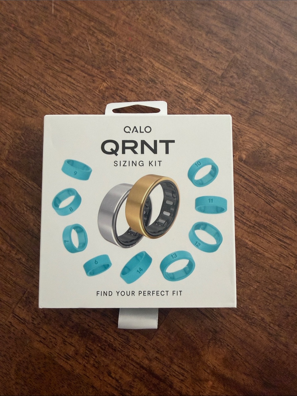 QALO QRNT Sizing Kit - Gold & Silver Ring Fit Set
